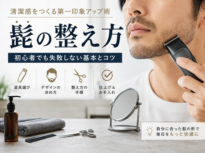 髭 整え方