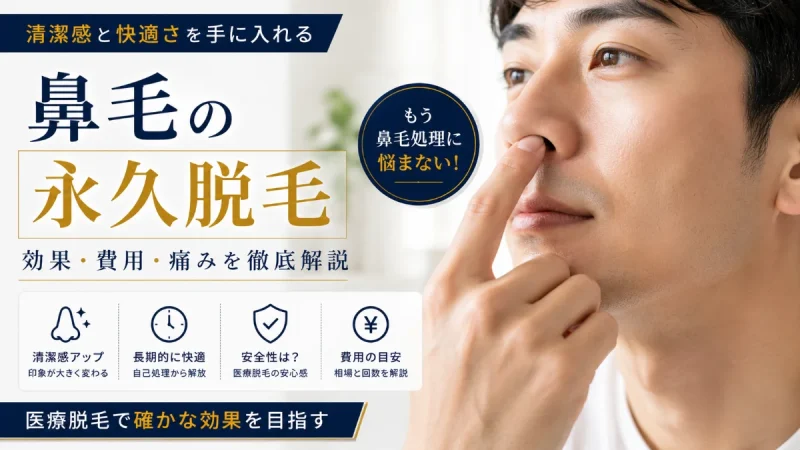 鼻毛永久脱毛